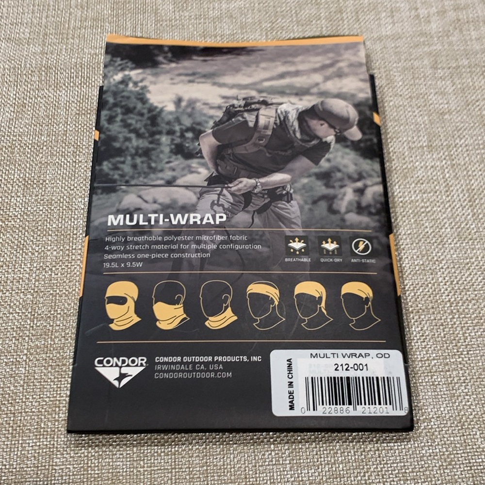 Condor Multi-Wrap (Green) - Picture 5 of 6